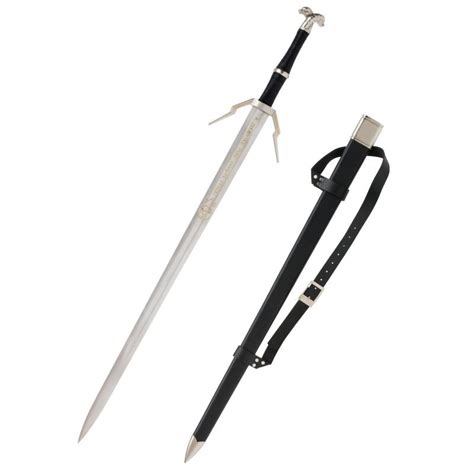 Witcher Wildhunt Sword Technical Long 123.5 cms. Long leaf 91 cms...