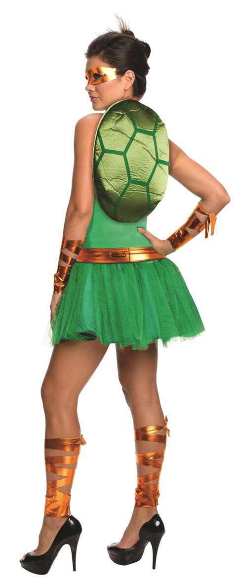 Adult Michelangelo Ninja Turtle Women Costume | $29.99 | The Costume Land