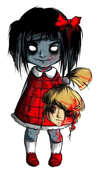 A little zombie girl by Yersey on DeviantArt