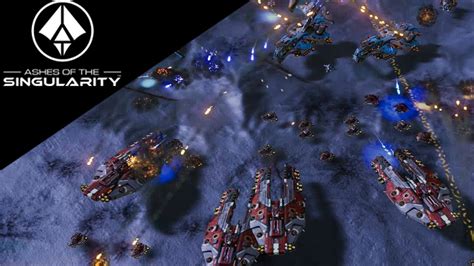 Ashes of the Singularity Gameplay - Night Maps and Dreadnoughts! - 3v3 Gameplay - YouTube