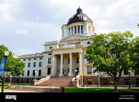 South Dakota State Capitol Building Complex Stock Photo - Alamy