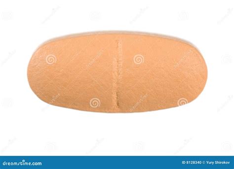 Orange pill stock photo. Image of close, treatment, capsule - 8128340