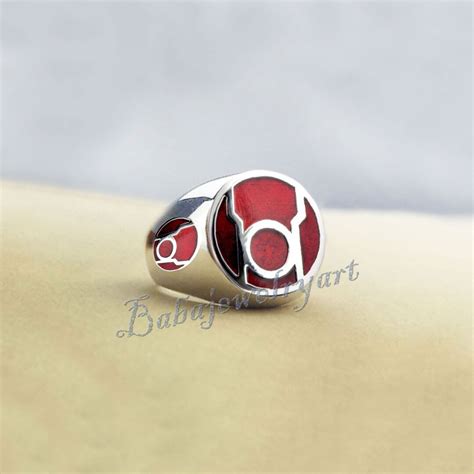 Lantern Ring Mens Lantern Ring Red Lantern Ring Men Ring - Etsy