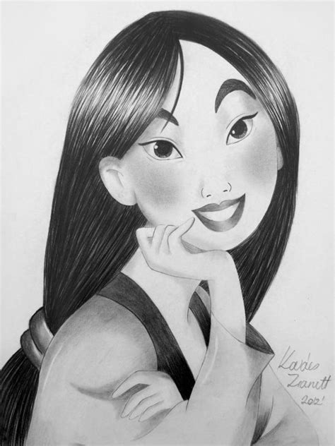 Mulan by Zeroxy92.deviantart.com on @deviantART | Disney drawings, Cartoon drawings disney, Drawings