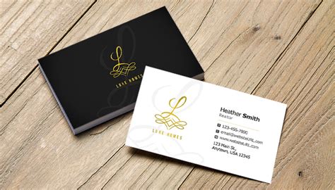 10 Free Real Estate Business Card Templates (PSD, PDF) – GotPrint Blog