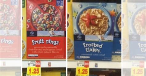 Kroger Brand Cereal just $1 at Kroger! | Living Rich With Coupons®