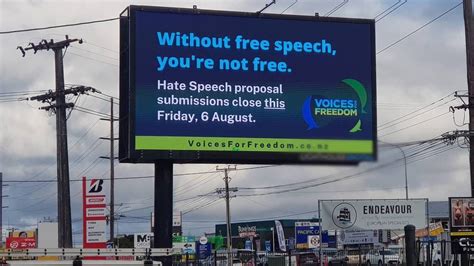 Covid 19 coronavirus: Anti-vax group Voices For Freedom advertising removed from Auckland ...