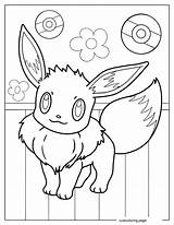 Eevee Coloring Pages22  Free Printable coloring pages Cute sketch template