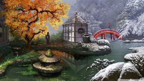 Japanese Landscape Painting Wallpapers - Top Free Japanese Landscape ...