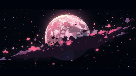 The Pink Moon HD Wallpaper, HD Artist 4K Wallpapers, Images and Background - Wallpapers Den