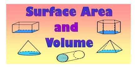 Lecture on Surface Area and Volume - Assignment Point