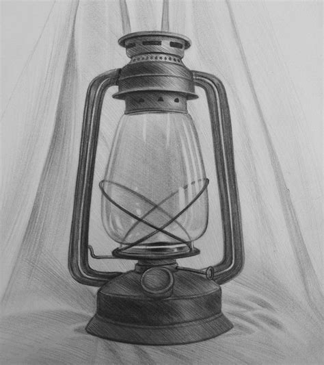 Oil lamp drawing – Artofit