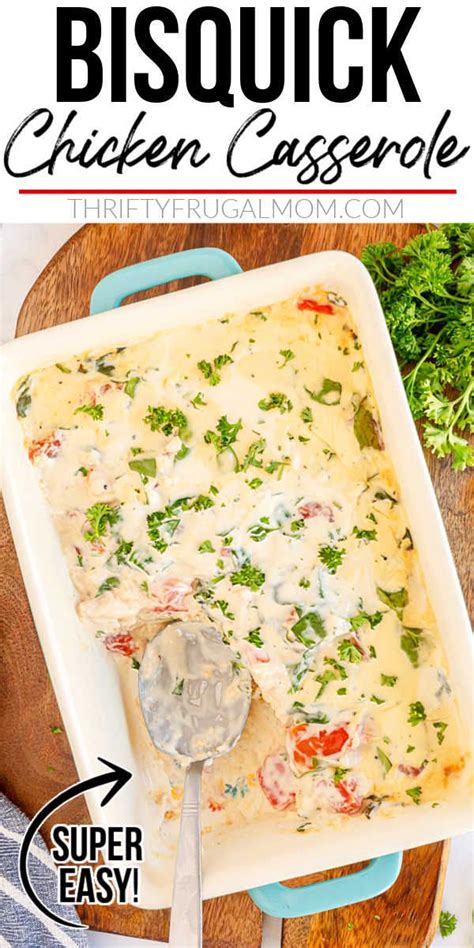 Bisquick Chicken Alfredo Casserole | Recipe in 2021 | Bisquick chicken ...