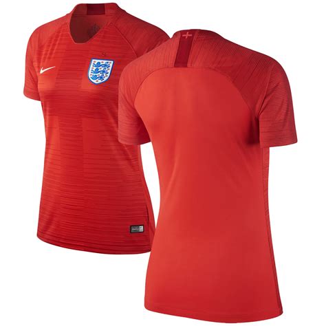 Nike England National Team Women's Red 2018 Away Replica Stadium Jersey