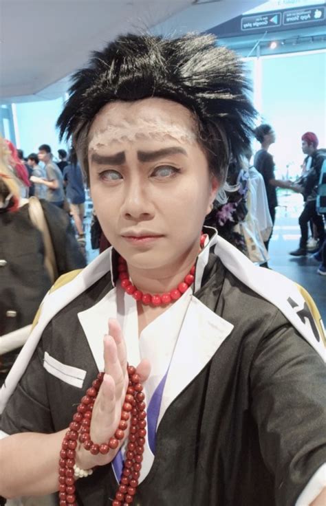 AFA 2019 is over and this is the only good picture of my Gyomei cosplay ...