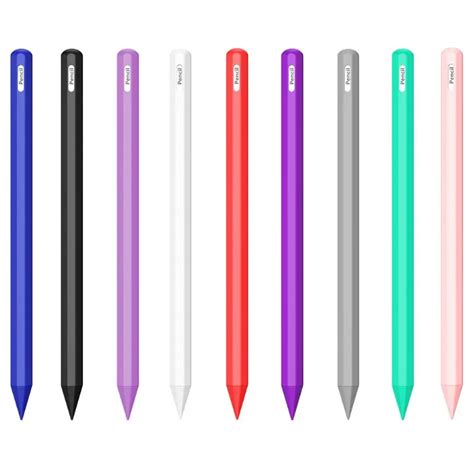 Silicone Case for Apple Pencil 2nd Generation Protective Sleeve iPencil ...