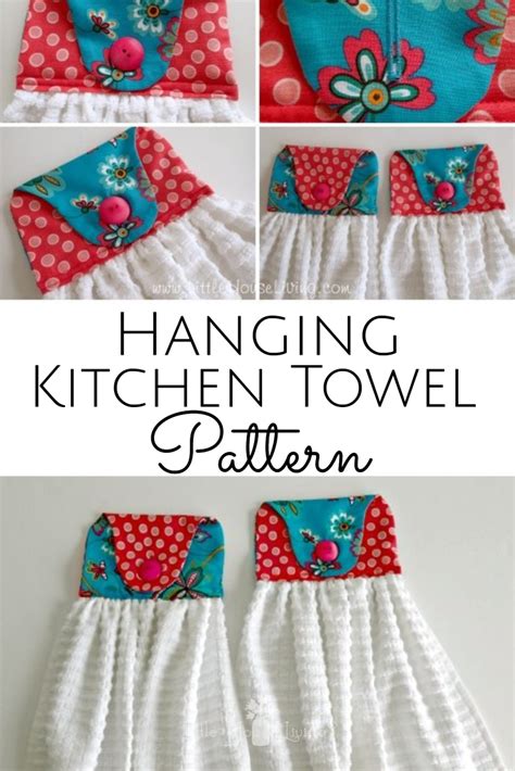 Homemade Hand Towel | Kitchen towels crafts, Hand towels diy, Sewing ...