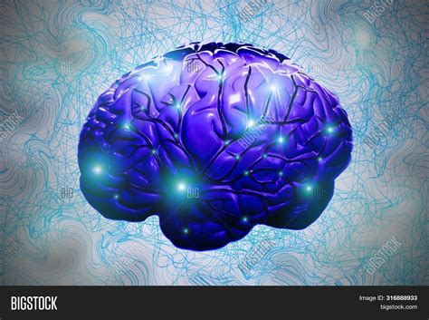 Brain Blue Tones Image & Photo (Free Trial) | Bigstock