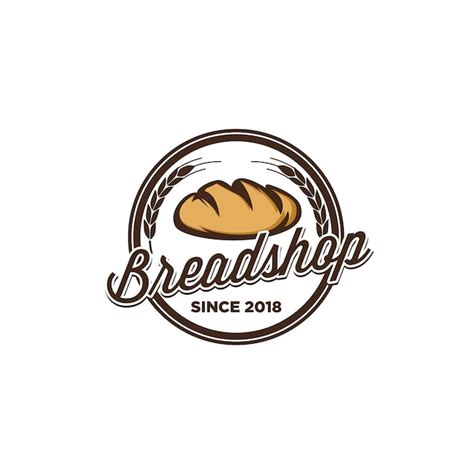 Premium Vector | Bread logo design