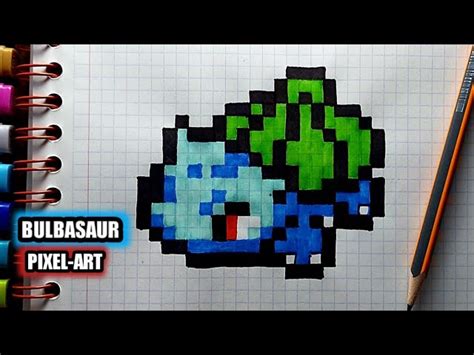 Pixel Art Pokemon Bulbasaur