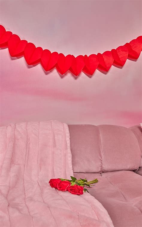 Valentine'S Paper Heart Garland | PrettyLittleThing KSA