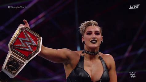 Rhea Ripley Wins Raw Women's Championship At WrestleMania 37 - WrestleTalk