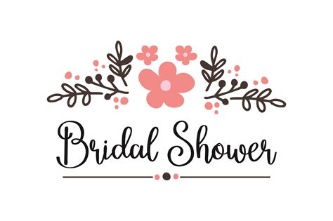 Download Bridal Shower Design SVG File - Free SVG Craft