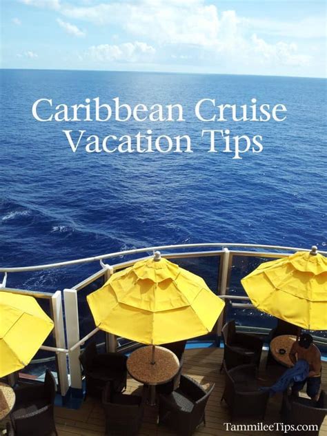 Caribbean Cruise Vacation Tips