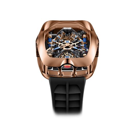 ZEGG & CERLATI | Purchase Jacob & Co Bugatti Chiron tourbillon rose gold watch