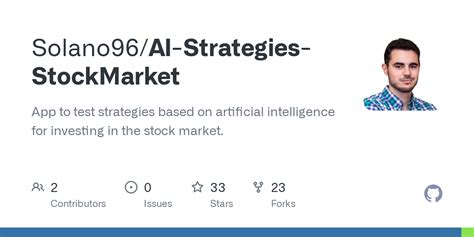 GitHub - Solano96/AI-Strategies-StockMarket: App to test strategies based on artificial ...