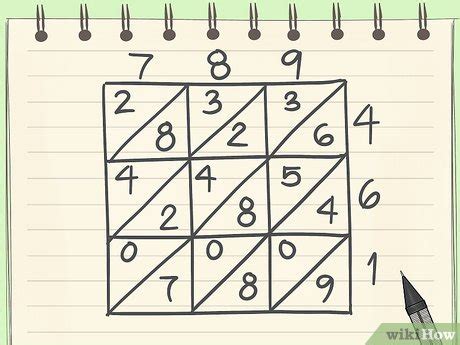 How to Do Lattice Multiplication: 6 Steps (with Pictures)