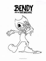Printable bendy And The ink machine coloring Pages Boris  Forcediki sketch template