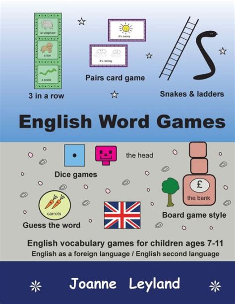 English Word Games: English vocabulary games for children ages 7-11 - English as a foreign ...