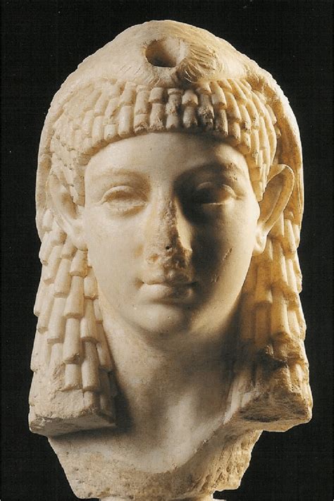 Parian marble bust of Cleopatra VII, as living Isis, known as... | Download Scientific Diagram