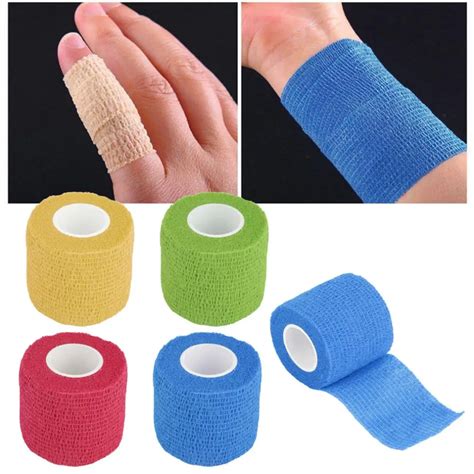 New Arrival Self-adhering Bandage Wraps Elastic Adhesive First Aid Tape Stretch 5cm - Elbow ...