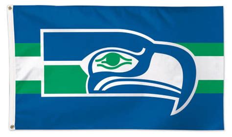 Seattle Seahawks Retro 1970s Style Official NFL Football Team Logo ...