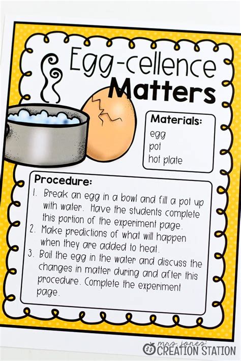 States of Matter Unit for Little Learners - Mrs. Jones Creation Station