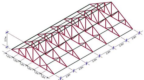 Image result for metal truss spacing | Roof truss design, Roof trusses, Metal building designs