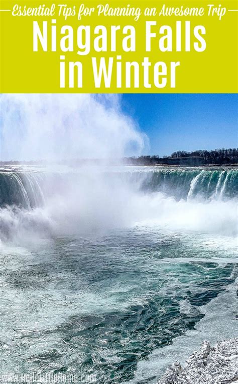 Visiting Niagara Falls in Winter (Ultimate Guide) | Hello Little Home