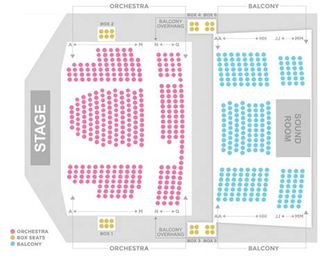 chrysler hall seating chart | Konser