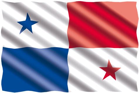 Panama Flag Png Transparent Images - Bandera De Panamá Png Clipart ...