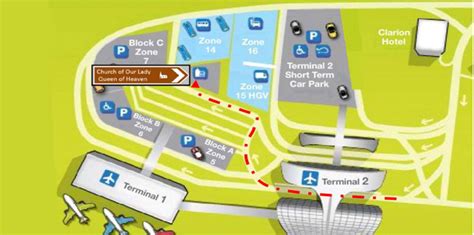 Dublin Airport Terminal 2 Map - Large World Map