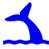 Blue Whale Fin Clip Art at Clker.com - vector clip art online, royalty free & public domain