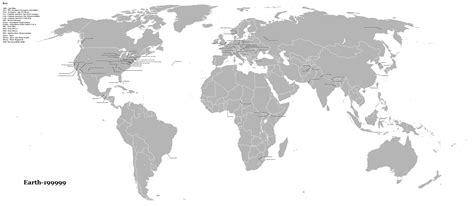 Mcu Map Of The World