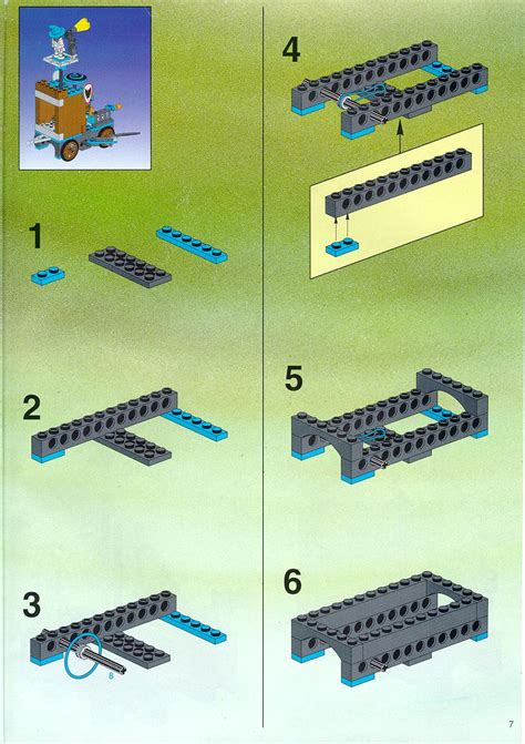 LEGO GHOST TRAIN Instructions 6497, Time Cruisers