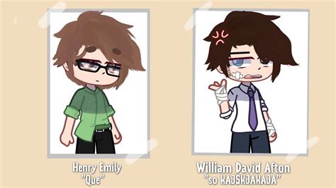 [] FNAF [] School Yearbook [] MeMe [] Ft: Henry Emily & William Afton ...