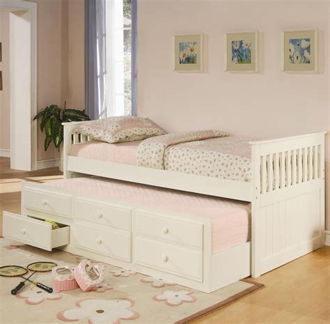 Coaster La Salle 300107 Twin Captain's Bed with Trundle and Storage ...