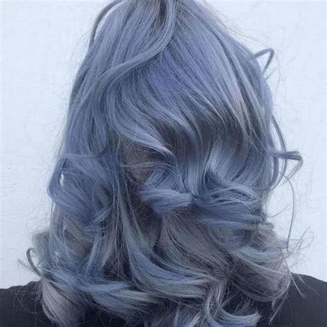 Grey Blue Hair Dye