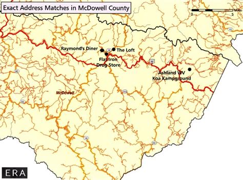 Mcdowell County West Virginia Map | Virginia Map