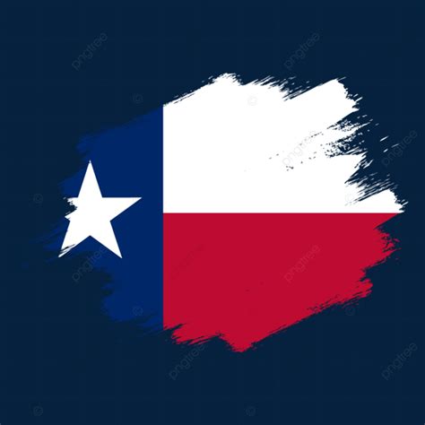 Usa State Texas Vector Flag Design Template, Flag, Vector Flag, Grunge Flag PNG and Vector with ...